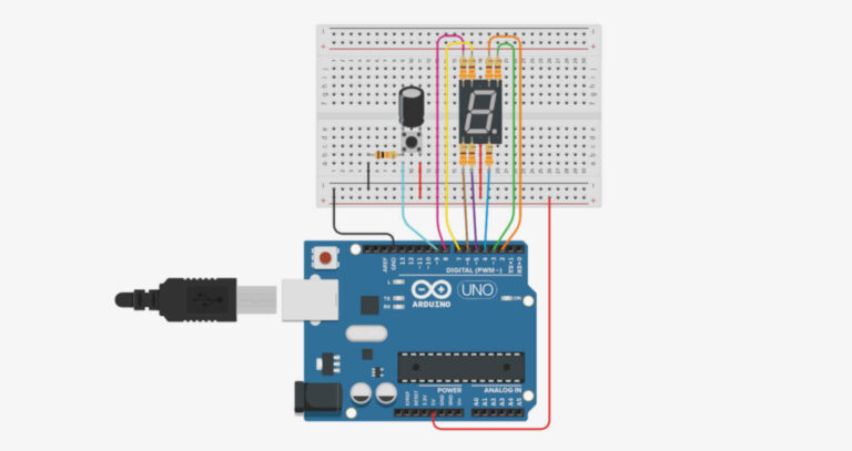 Display de 7 segmentos - Para Arduino