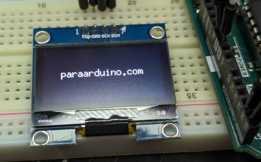 display OLED 128x64 con Arduino